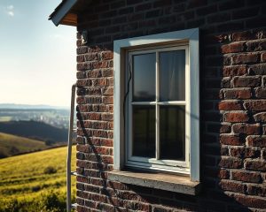 Barst in raam huis limburg