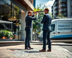Spoed kapot glas laten vervangen Genk