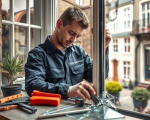 Glasbreuk Antwerpen, Glas herstellen raam of deur